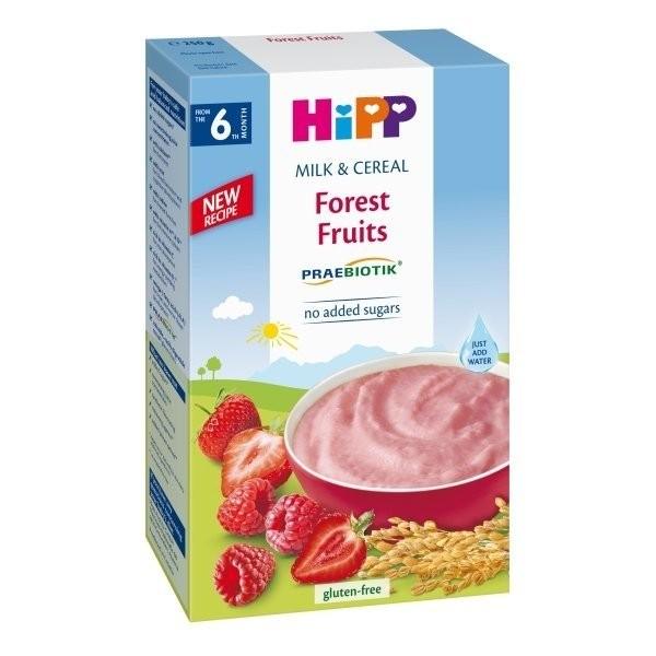 HiPP Forest Fruits Milk & Cereal 250 g - 3 Pack EmmBaby