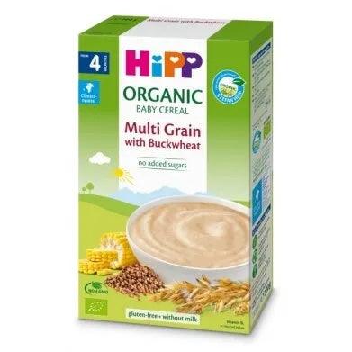 HiPP Multi Grain With Buckwheat Organic Baby Cereal 200G - 3 Pack EmmBaby