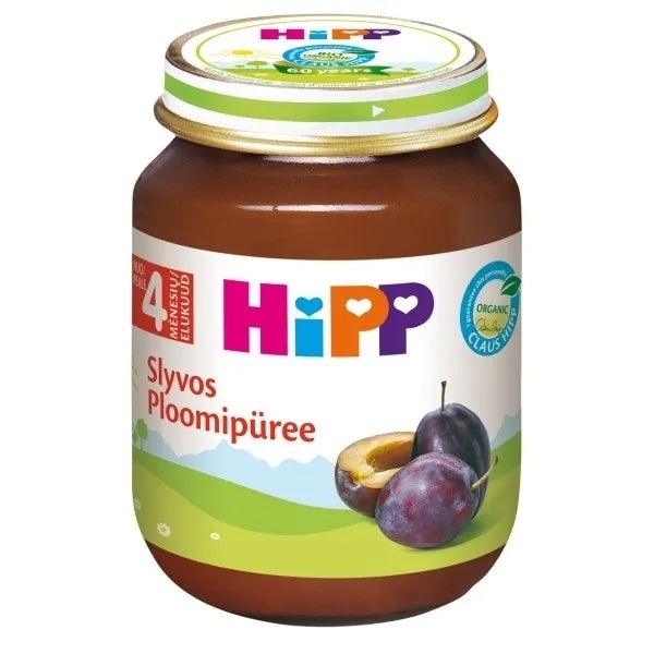 HiPP Plums Puree 125G  - 6 Jars EmmBaby