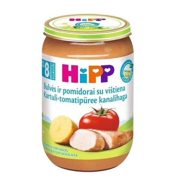HiPP Potatoes Tomatoes and Chicken Puree 220g - 6 Jars EmmBaby