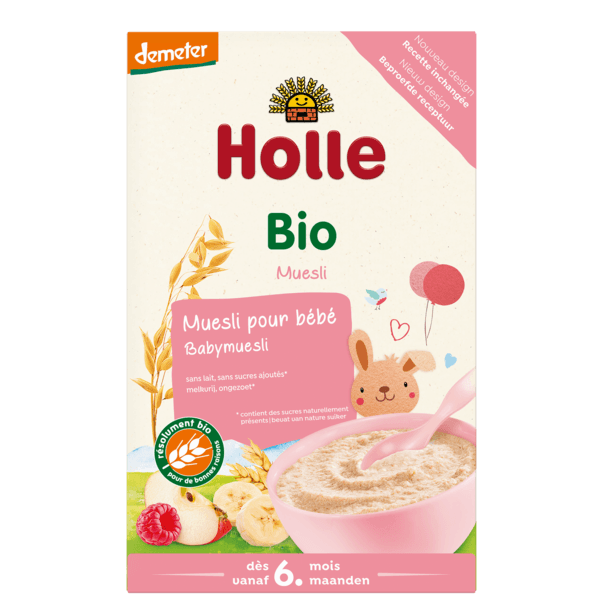 Holle Organic Baby Muesli Porridge 250g - 3 Pack EmmBaby