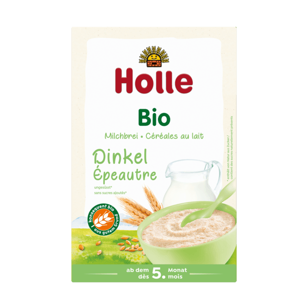 Holle Organic Milk Cereal With Spelt 250g - 3 Pack EmmBaby